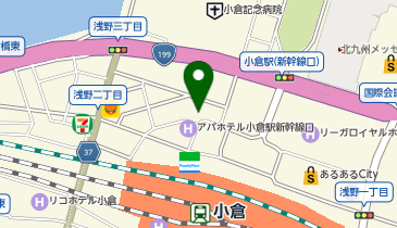 駅レンタカー 小倉駅営業所の地図画像