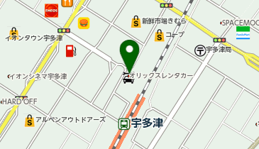 駅レンタカー 宇多津駅営業所の地図画像