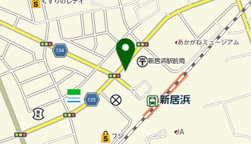 駅レンタカー 新居浜駅営業所の地図画像