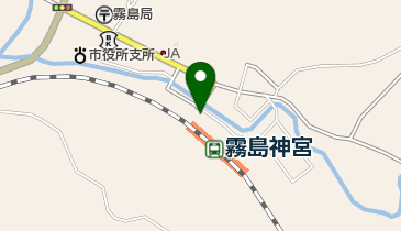 駅レンタカー 霧島神宮駅の地図画像