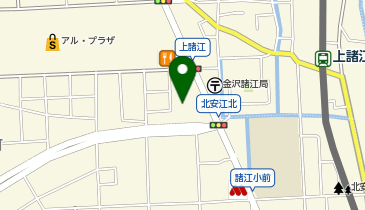 Jネットレンタカー金沢駅西店の地図画像