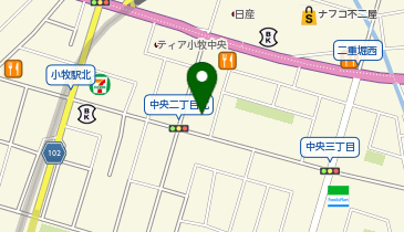 Jネットレンタカー小牧店の地図画像