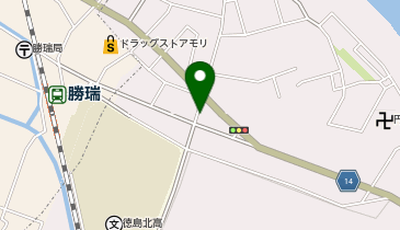 Jネットレンタカー徳島北島店の地図画像