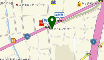 Jネットキャンピングカーレンタル浜松和田店の地図画像
