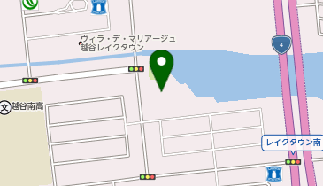 Jネットキャンピングカーレンタル越谷レイクタウン店の地図画像
