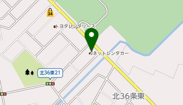 Jネットレンタカー札幌丘珠空港店の地図画像