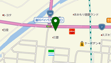 Jネットレンタカー青森店の地図画像