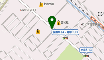 眼鏡市場 札幌発寒店の地図画像