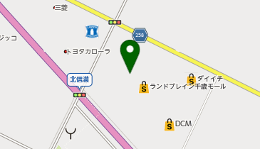 眼鏡市場 ランドブレイン千歳モール店の地図画像