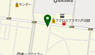 眼鏡市場 八戸沼館店の地図画像