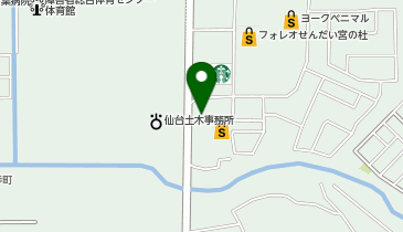 眼鏡市場 東仙台店の地図画像