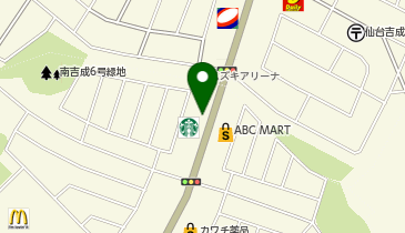 眼鏡市場 仙台南吉成店の地図画像