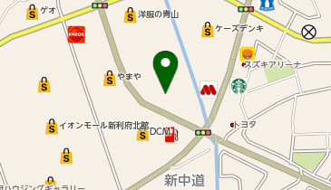 眼鏡市場 利府ペアガーデン店の地図画像