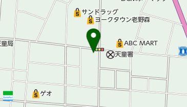 眼鏡市場 山形天童店の地図画像