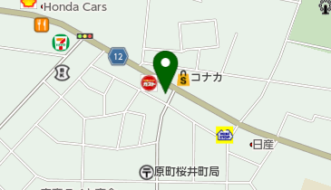 眼鏡市場 原町店の地図画像