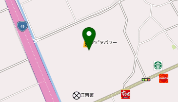 眼鏡市場 アピタパワー新潟亀田店の地図画像