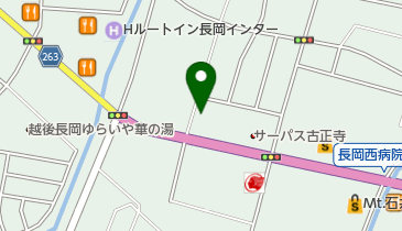 眼鏡市場 長岡西店の地図画像