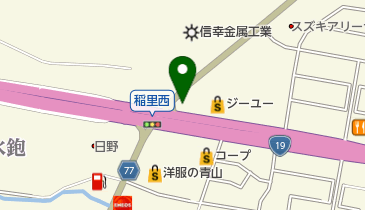 眼鏡市場 長野南バイパス店の地図画像