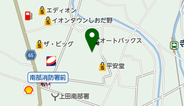 眼鏡市場 上田店の地図画像