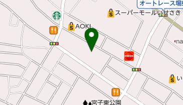 眼鏡市場 伊勢崎店の地図画像