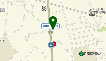 眼鏡市場 群馬藤岡店の地図画像