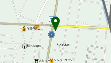 眼鏡市場 栃木平柳店の地図画像