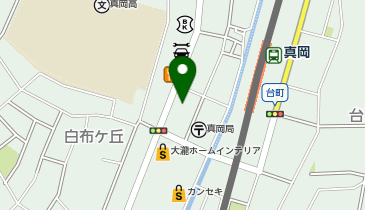 眼鏡市場 真岡店の地図画像