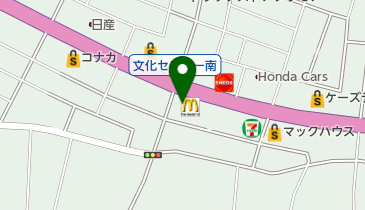 眼鏡市場 結城店の地図画像