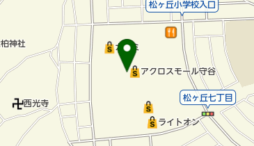 眼鏡市場 アクロスモール守谷店の地図画像