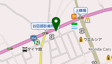 眼鏡市場 谷田部店の地図画像