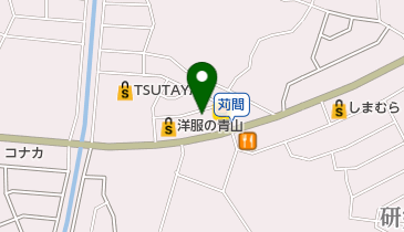 眼鏡市場 つくば研究学園店の地図画像