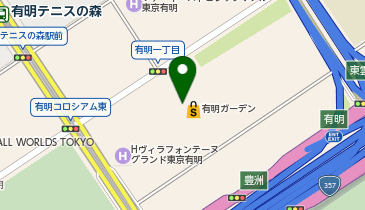 眼鏡市場 有明ガーデン店の地図画像