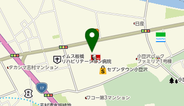 眼鏡市場 Comrie小豆沢店の地図画像