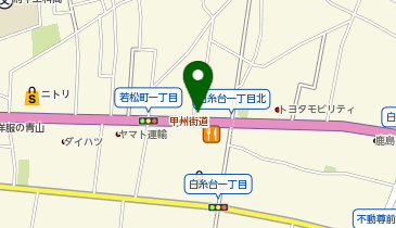 眼鏡市場 府中若松店の地図画像