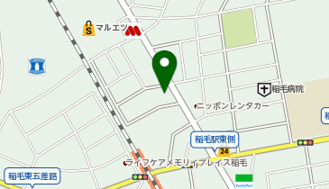 眼鏡市場 千葉稲毛小仲台店の地図画像
