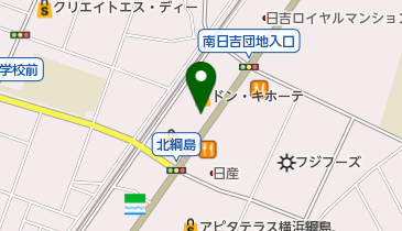 眼鏡市場 横浜日吉店の地図画像