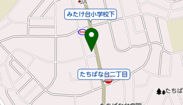 眼鏡市場 青葉たちばな台店の地図画像