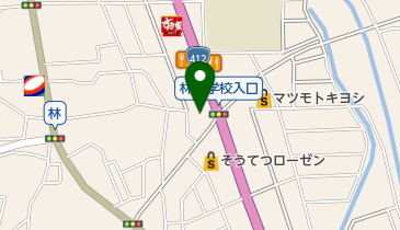 眼鏡市場 厚木林店の地図画像