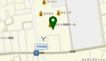 眼鏡市場 大和りんかんモール店の地図画像