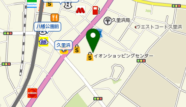 眼鏡市場 イオン久里浜店の地図画像