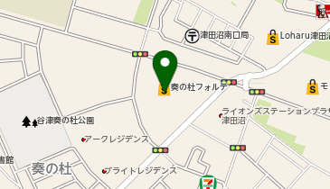 眼鏡市場 奏の杜店の地図画像