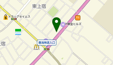 眼鏡市場 東金店の地図画像