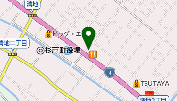 眼鏡市場 杉戸店の地図画像