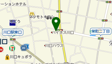 眼鏡市場 川口本町店の地図画像