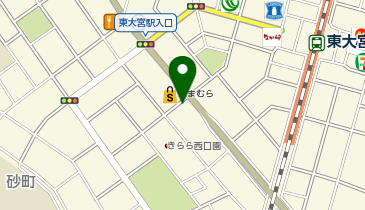 眼鏡市場 東大宮店の地図画像