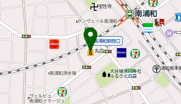 眼鏡市場 南浦和丸広店の地図画像