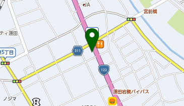 眼鏡市場 蓮田店の地図画像