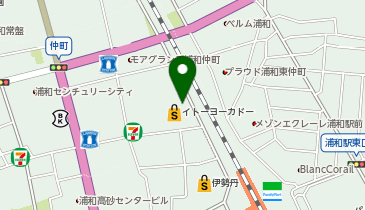 眼鏡市場 イトーヨーカドー浦和店の地図画像