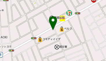 眼鏡市場 東越谷店の地図画像