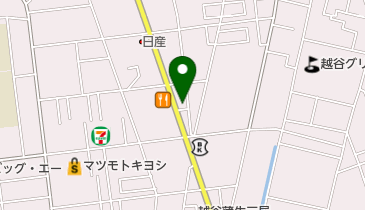 眼鏡市場 越谷蒲生店の地図画像